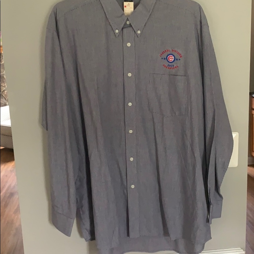 Cubs long sleeve 2003 champions button up